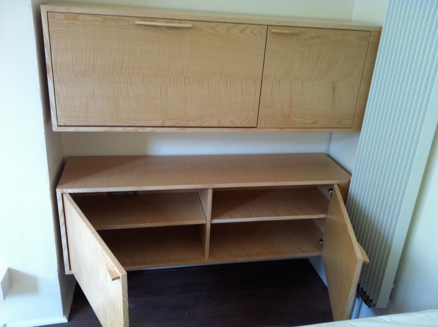 Cocktail cabinet & lower storage cabinet
