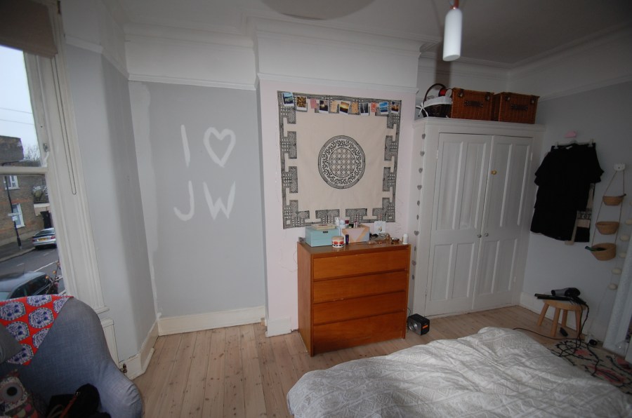 Before installing Edwardian style wardobe