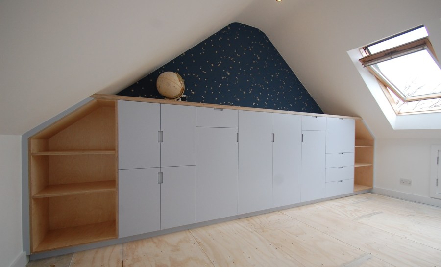 Bespoke attic storage